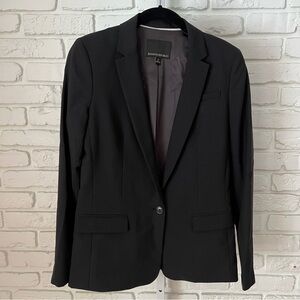 Banana Republic Black Wool Stretch Blazer – Size 0